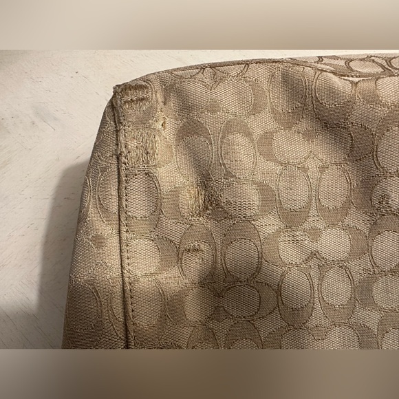 Coach Celeste hobo bag signature canvas and leather - Picture 8 of 14